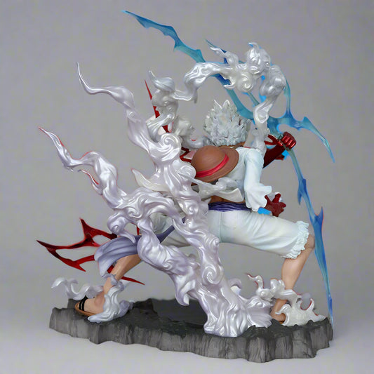 Luffy gear five actiefiguur