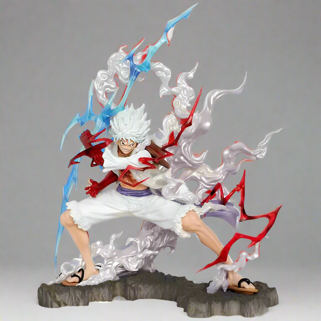 Luffy gear five actiefiguur