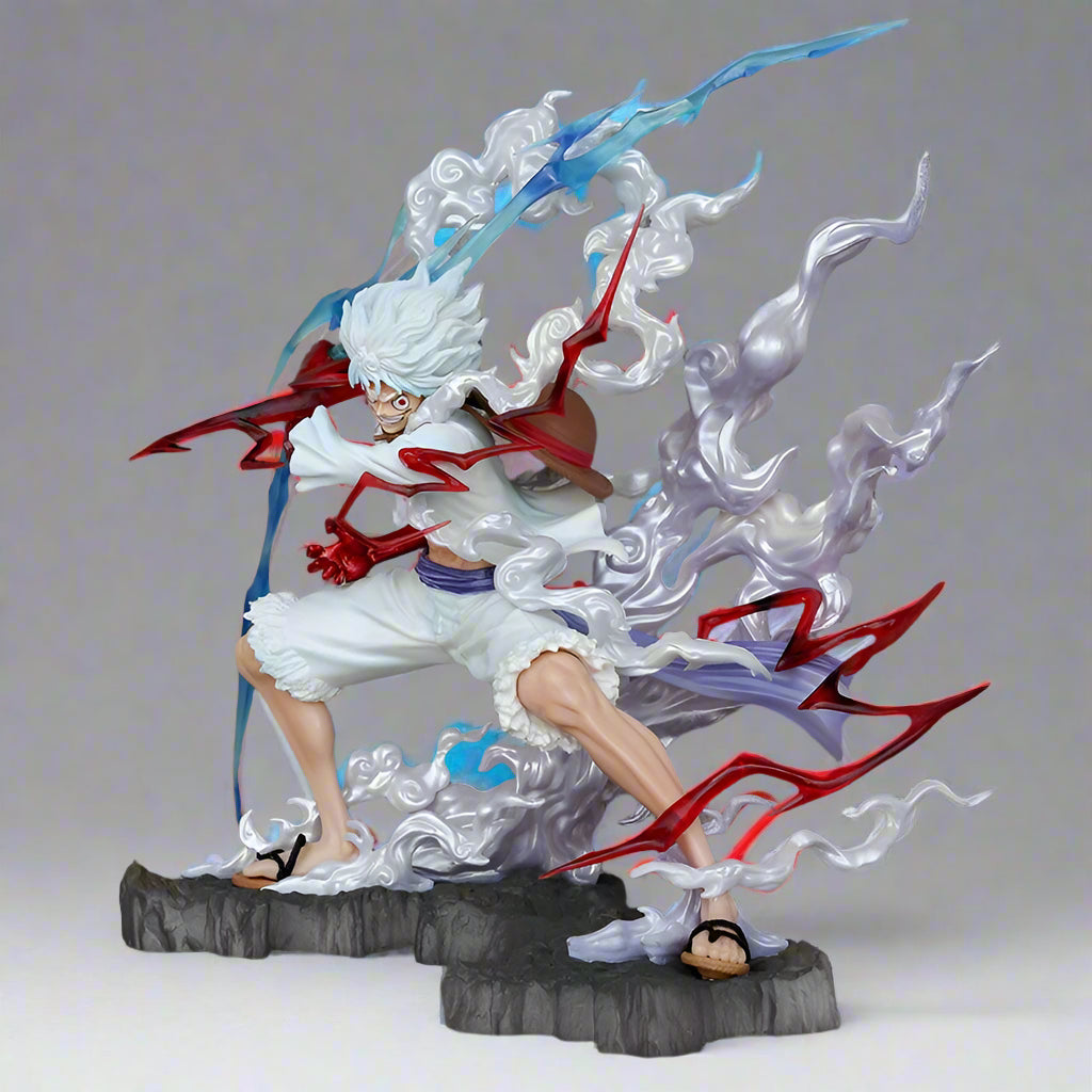 Luffy gear five actiefiguur