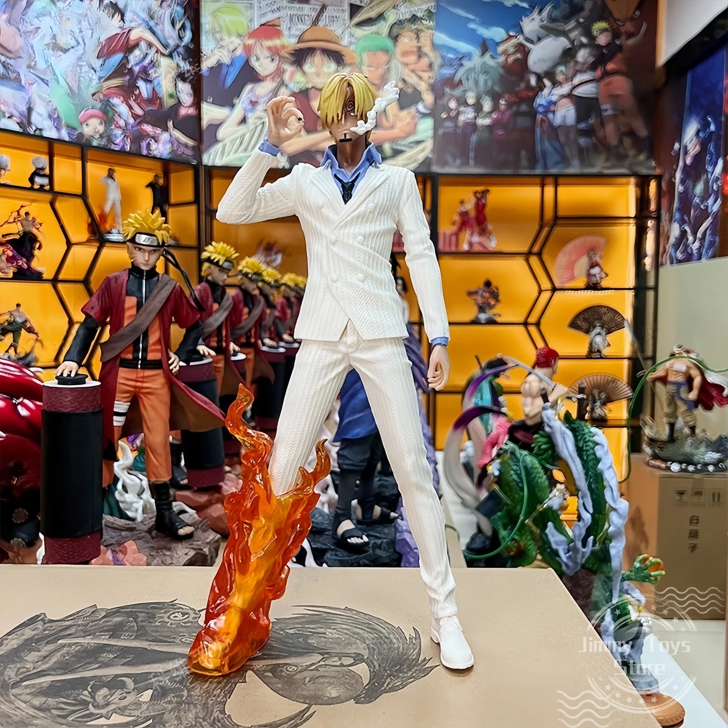 Sanji Vinsmoke Diable Jambe - One piece - 32cm